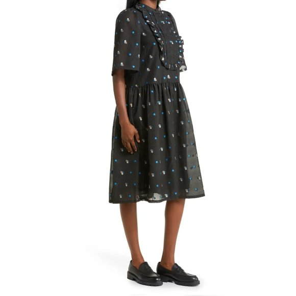 Stella Nova Minet Lou Bib Shift Dress Size Black Size 10 (40 EU) - Picture 3 of 15